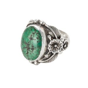 9.25 Turquoise sterling silver ring